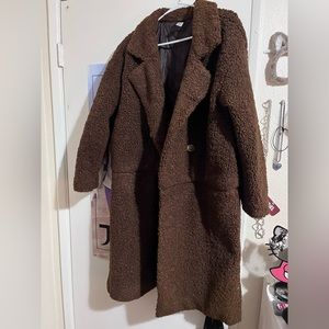Windsor Sherpa Coat W/ Detachable Bottom